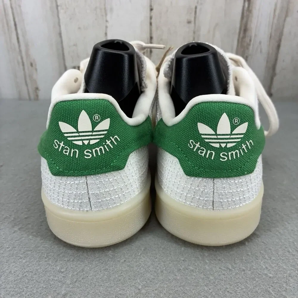 Adidas Stan Smith Primeblue Shoes Cloud White Green Size 4 Men's NWOB